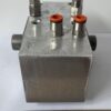 Actuator pressing the right, complete block