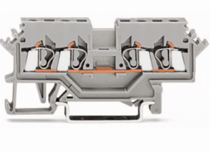 4-adrige Verbindungsklemme 2,5 mm² Grau – 280-621 – WAGO